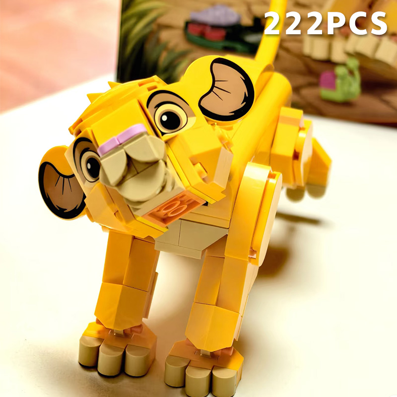 Lego Set Technic - 2026 Neuerscheinung DIY Cartoon-Löwen-Bausteine Kreatives Modell-Set