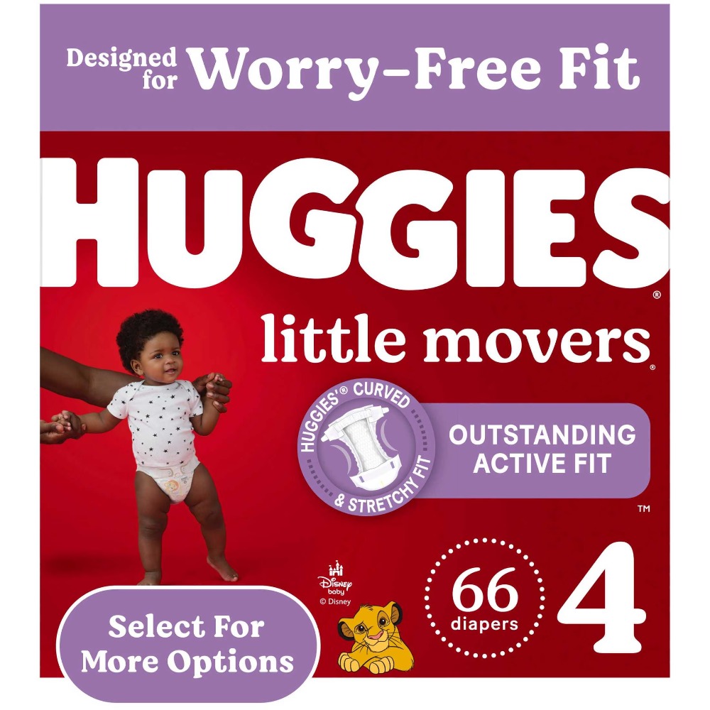 Huggies Diaper Little Movers - Huggies Little Movers Größe 4 Windeln