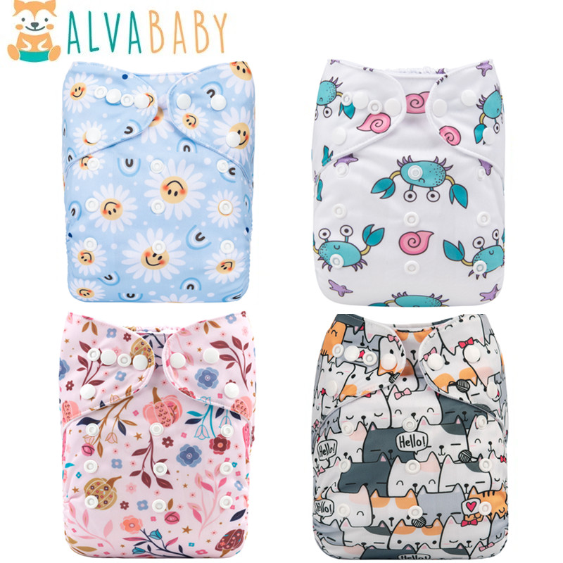 Pampers Diaper Premium Care - U Pick ALVABABY Baby-Stoffwindel, wiederverwendbare Stoffwindel,