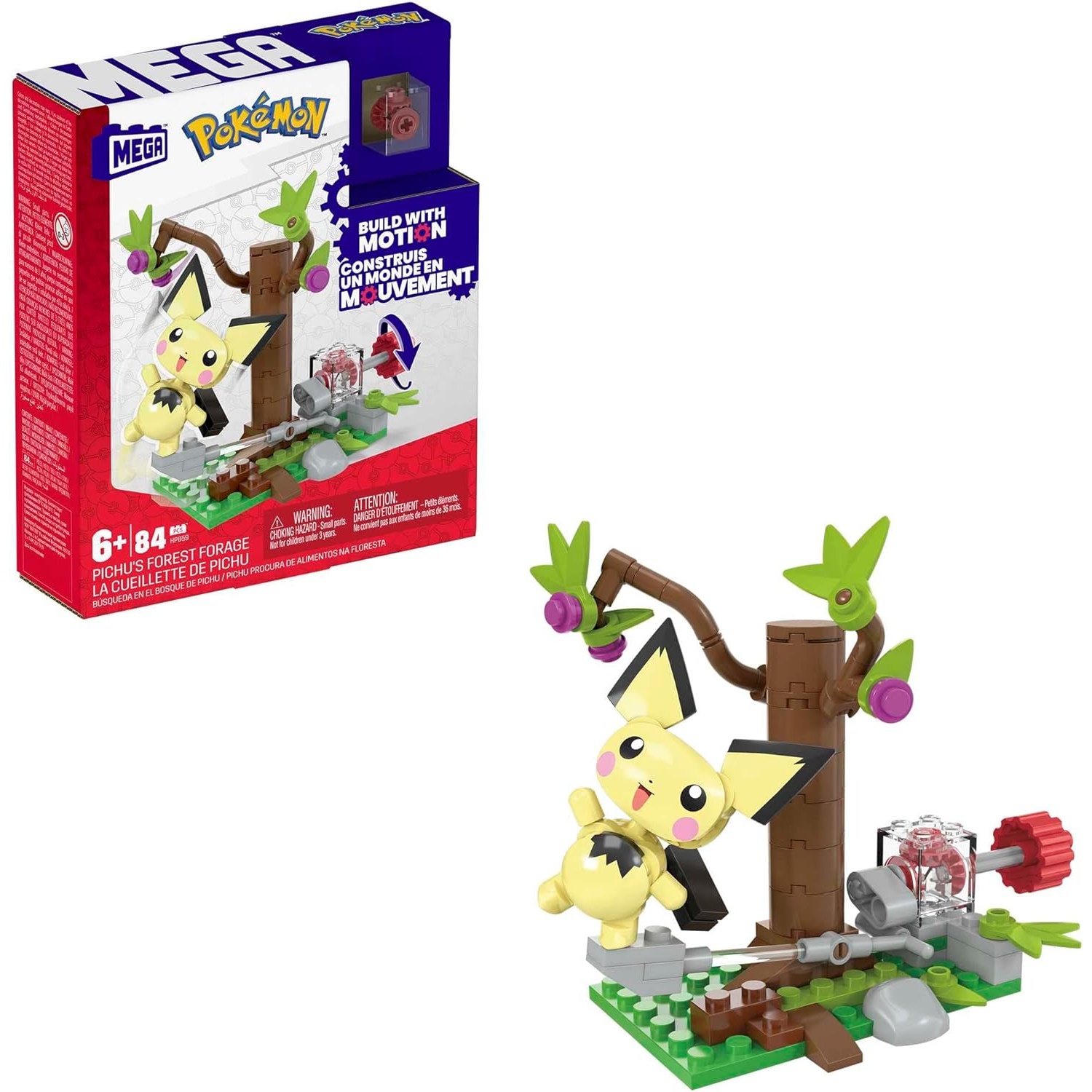 Lego Set Technic - Mega Pokemon Quest im Pichu Forest