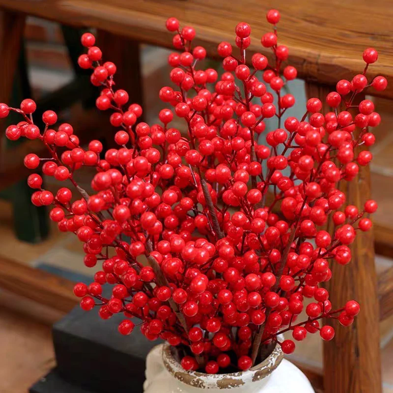 5/100x Künstliche Rote Beerenz – Christmas Wreath Fake Bewertung und Preis