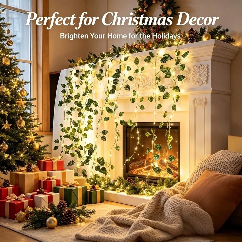 2M Künstliche Blätter-LED-Lich – Led Fairy String Lights Bewertung und Preis