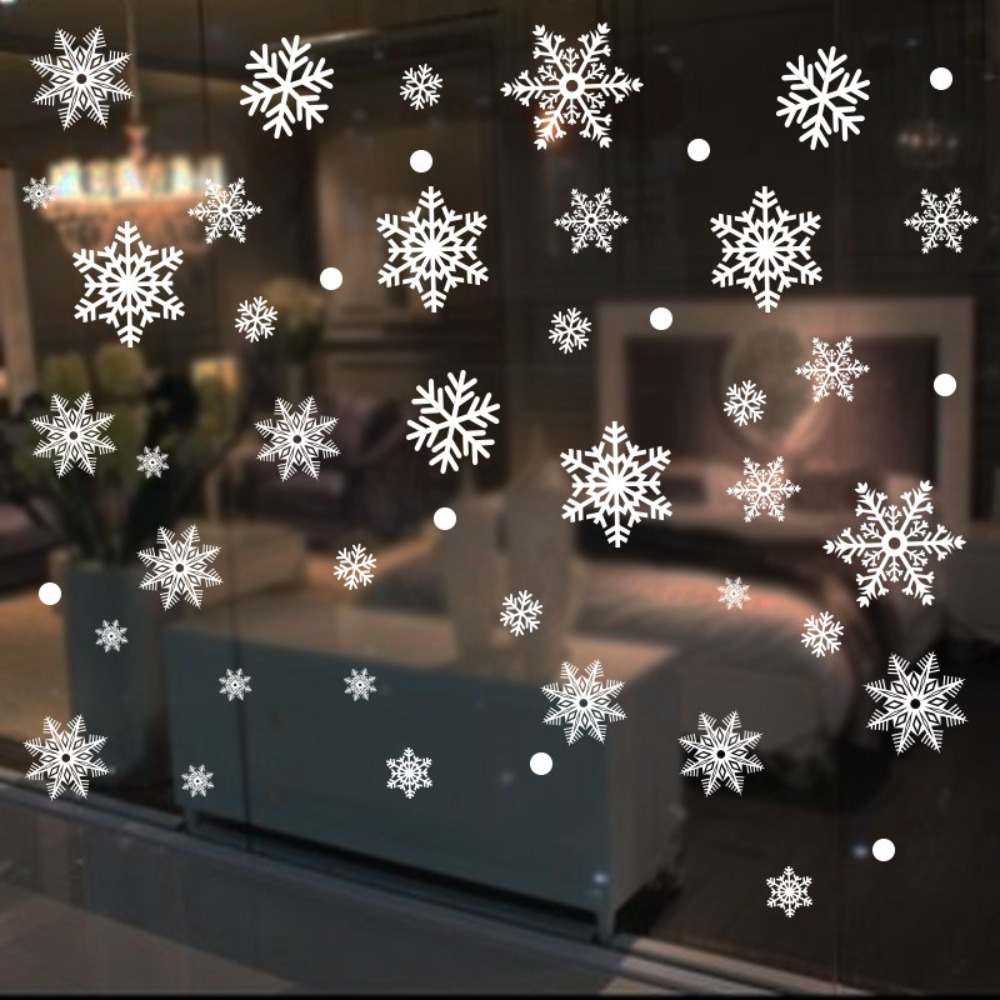 30 Stück PVC Weihnachts-Schnee – Snowflake Window Decal Bewertung und Preis