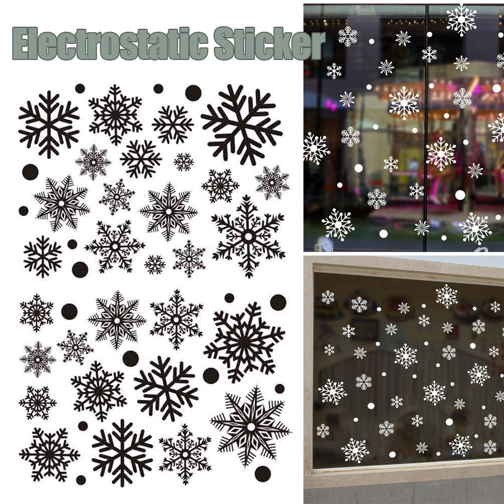 30 Stück PVC Weihnachts-Schnee – Snowflake Window Decal Bewertung und Preis