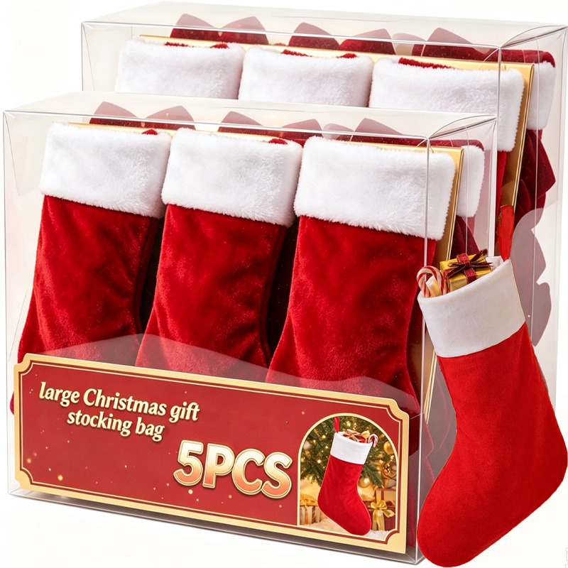 Große hängende Weihnachtsstrüm – Christmas Stocking Hanging Bewertung und Preis