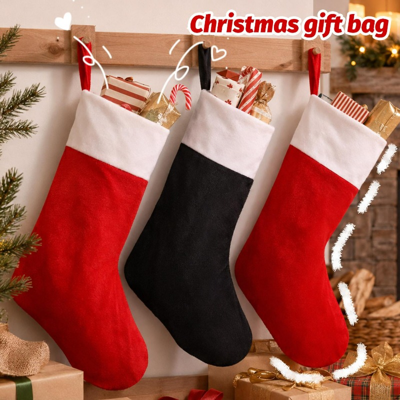 Große hängende Weihnachtsstrüm – Christmas Stocking Hanging Bewertung und Preis