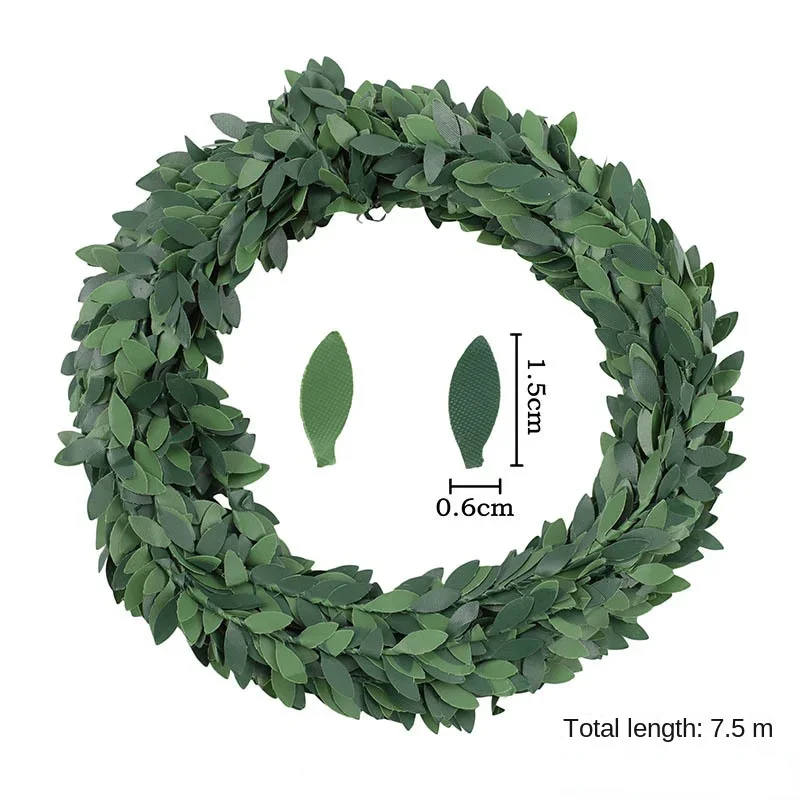 7 Meter Eisendraht, grüne Blat – Christmas Wreath Fake Bewertung und Preis