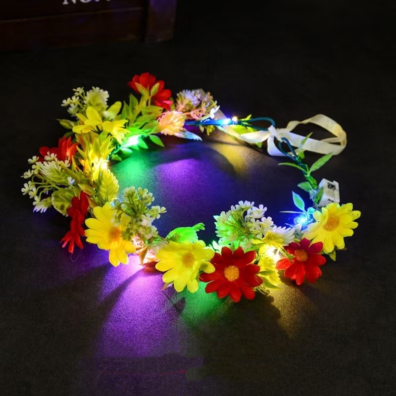 Leuchtender Blumenkranz LED-Bl – Led Fairy String Lights Bewertung und Preis