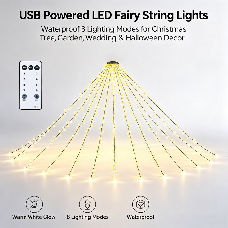 USB LED Lichterkette, Wasserdi – Led Fairy String Lights Bewertung und Preis
