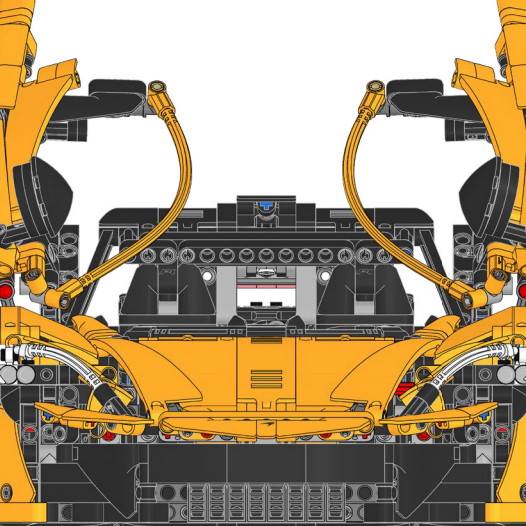 Gelber Zusammengebauter Sportw – Lego Set Technic Bewertung und Preis