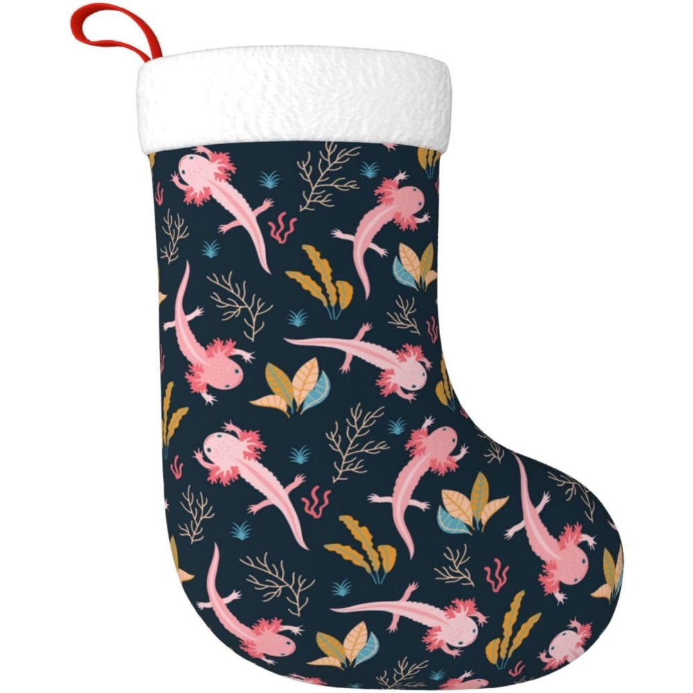 Niedliche Axolotl-Weihnachtsst – Christmas Stocking Hanging Bewertung und Preis