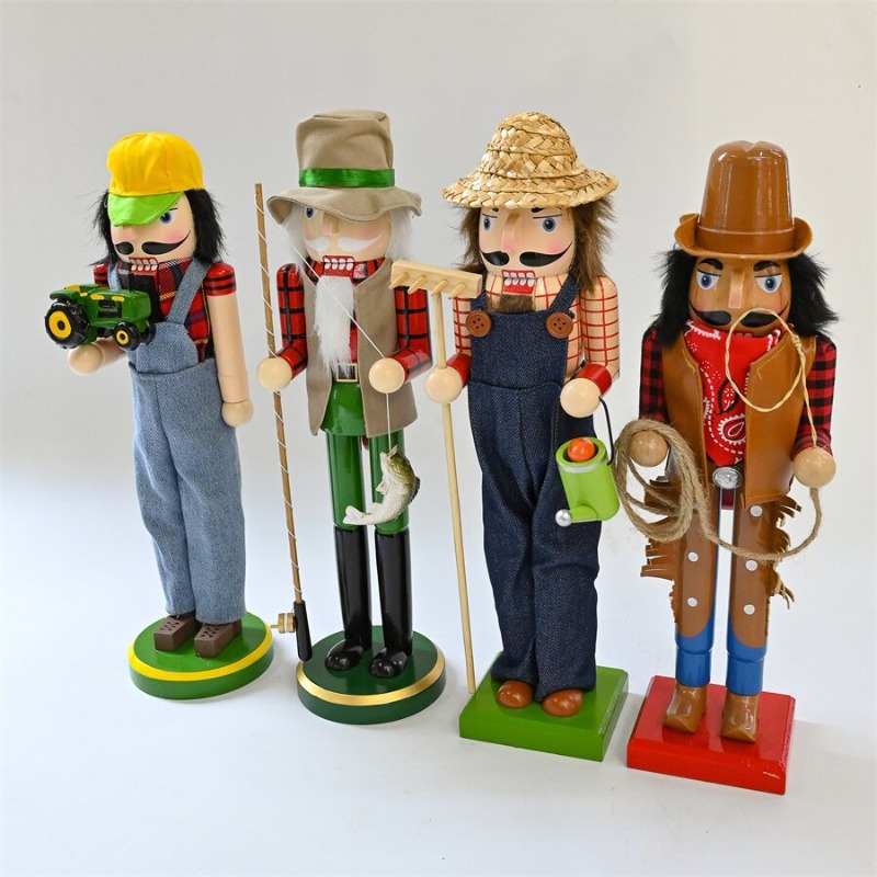 Nussknacker-Soldaten aus Holz, – Nutcracker Figurine Bewertung und Preis