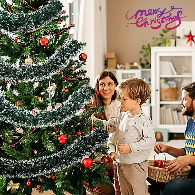 Weihnachten Lametta Bänder Str – Tinsel Garland Decoration Bewertung und Preis