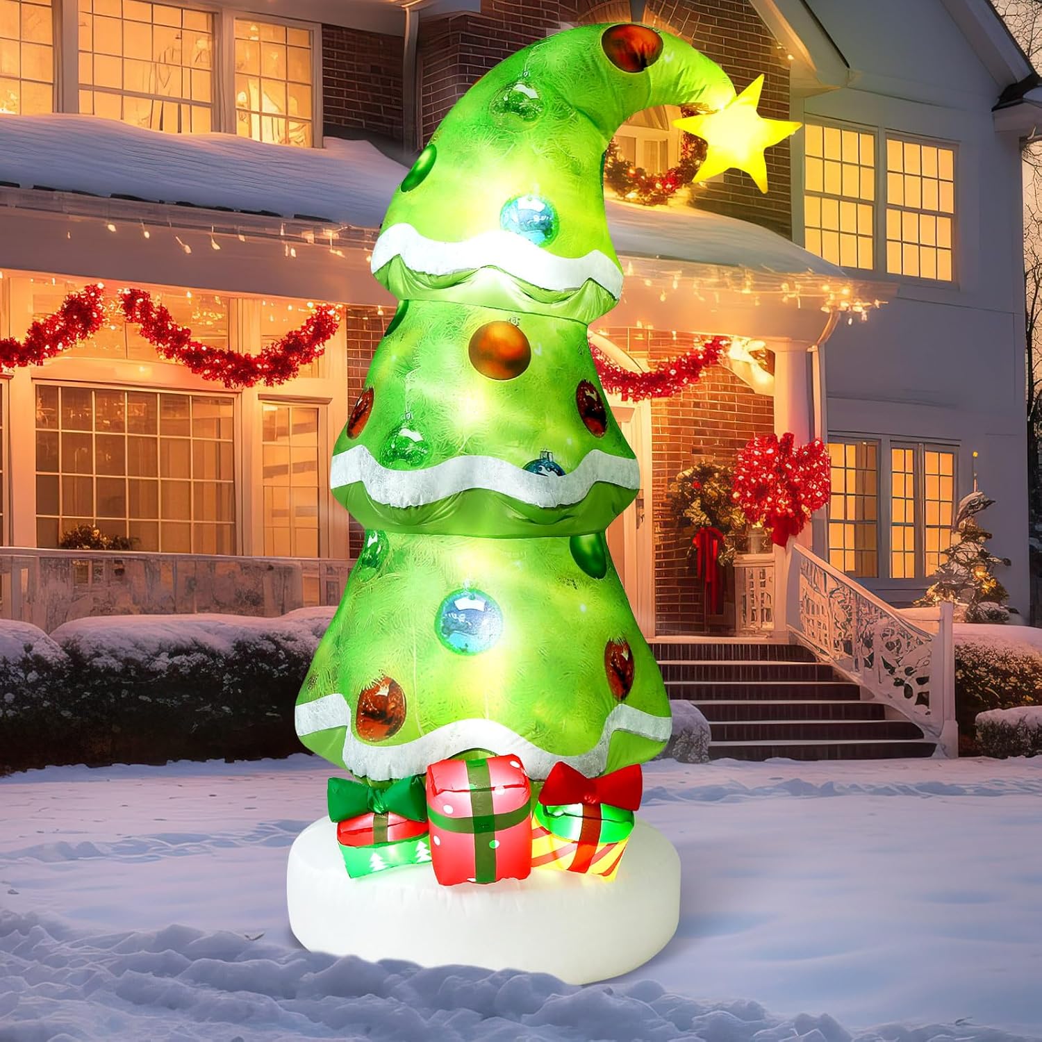 2,1m Weihnachtliche Aufblasbar – Christmas Lights Outdoor Bewertung und Preis