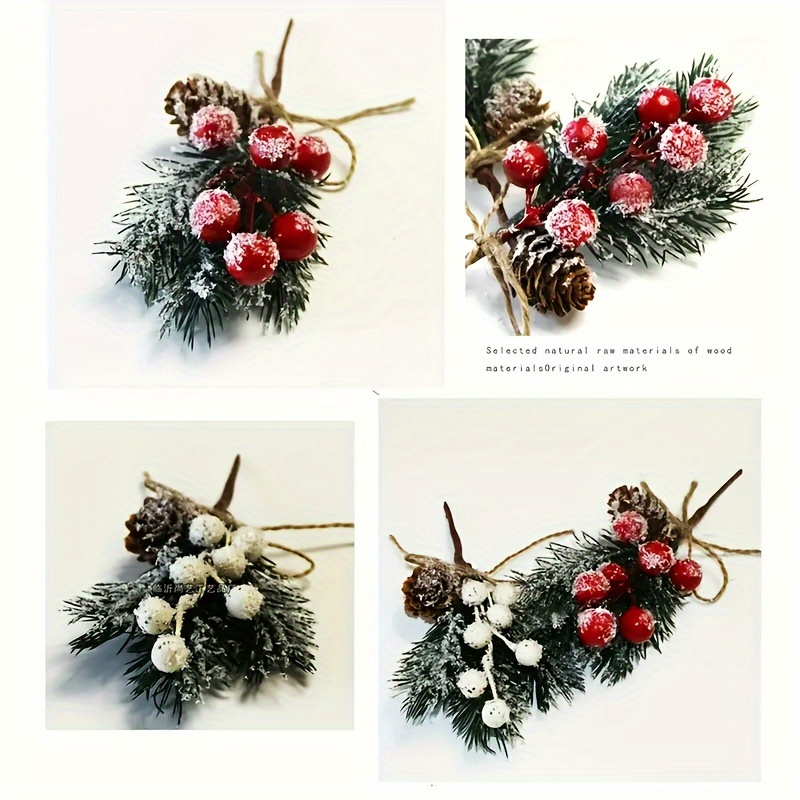 12 Stück Weihnachts-Kiefernzwe – Christmas Tree Artificial Bewertung und Preis