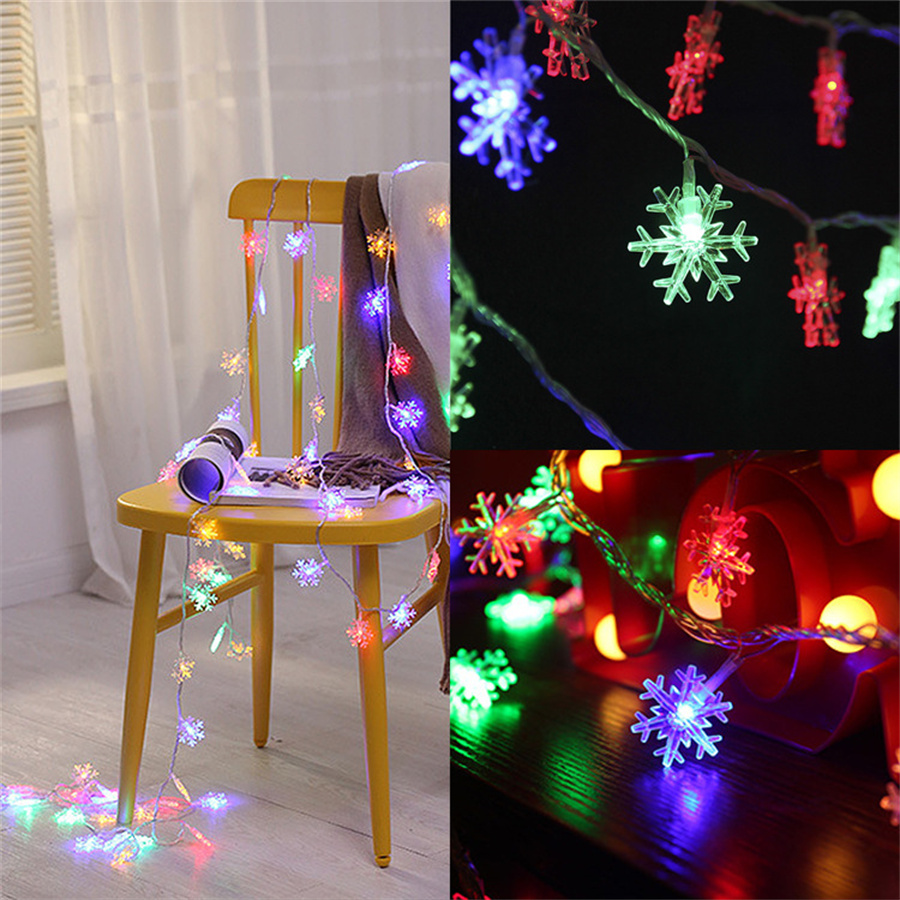 10/20/40 LED Schneeflocke Stri – Led Fairy String Lights Bewertung und Preis