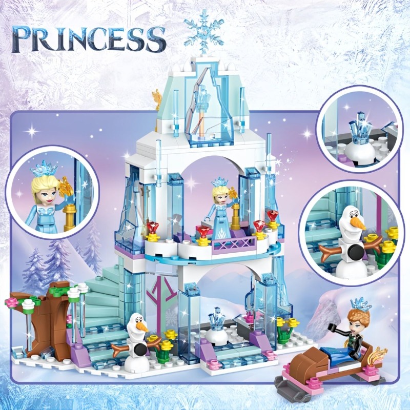 Elsa Eisschloss Bausteine Set  – Lego Set Technic Bewertung und Preis