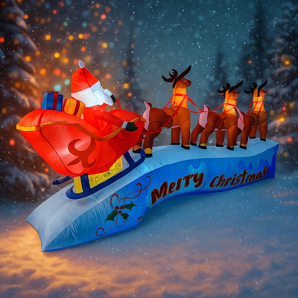 11,8 Fuß Weihnachtsmann Rentie – Christmas Lights Outdoor Bewertung und Preis