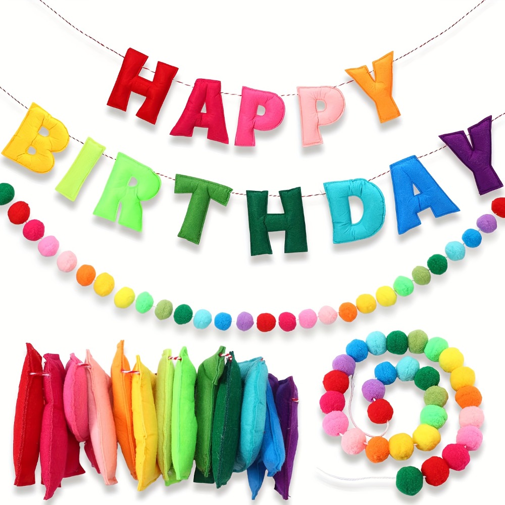 29 Stück (1 Banner + 28 Pom Po – Ornament Ball Set Bewertung und Preis