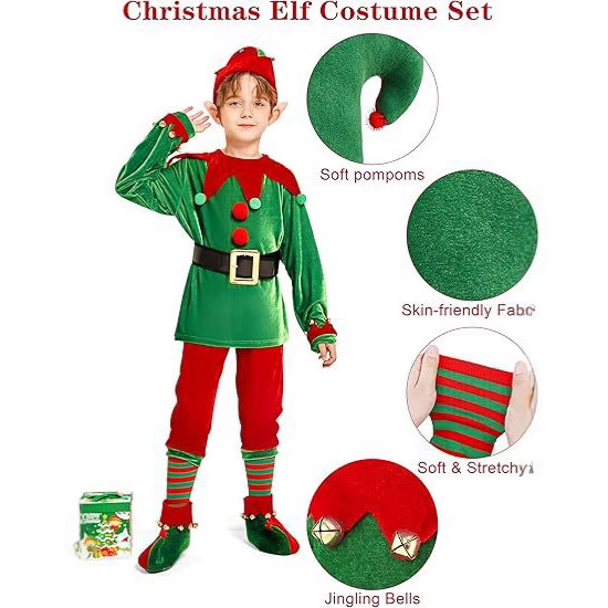 Weihnachtself-Kostümset Grünes – Elf Costume Christmas Bewertung und Preis