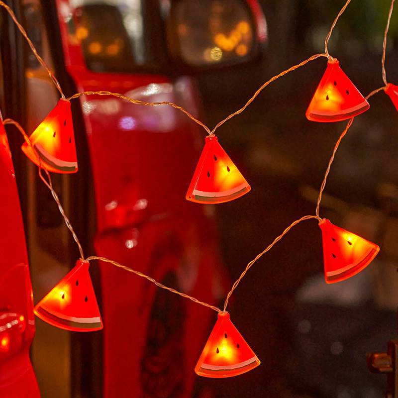 Wassermelonen-LED-Lichterkette – Led Fairy String Lights Bewertung und Preis