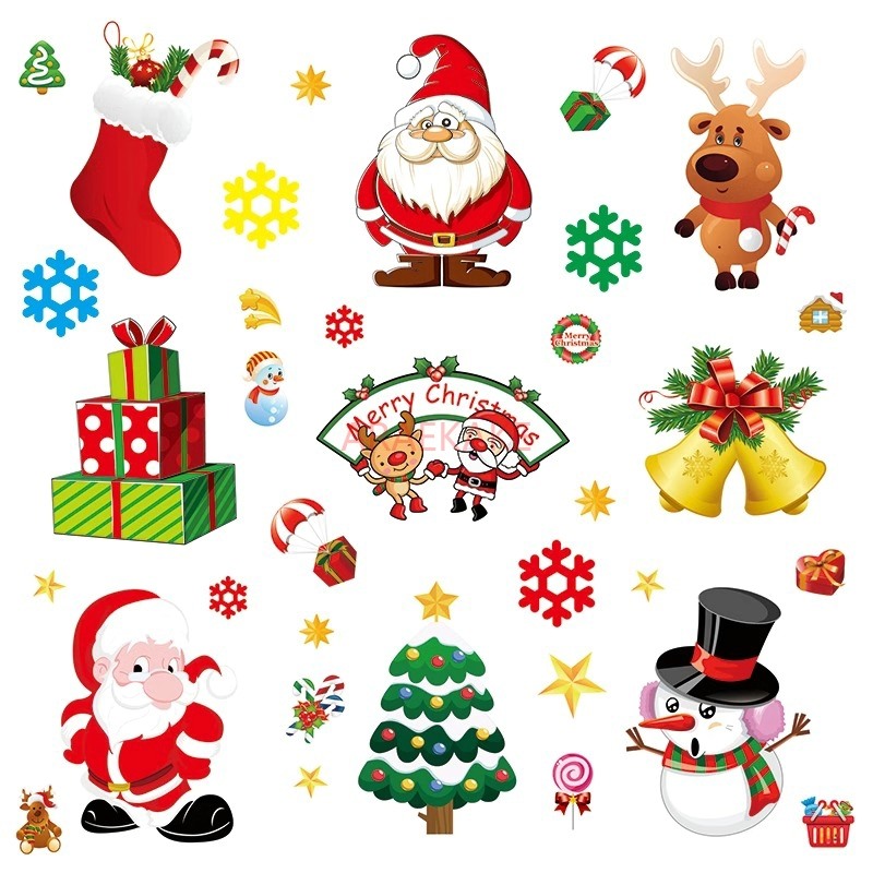1PCS Abnehmbare Weihnachten St – Snowflake Window Decal Bewertung und Preis