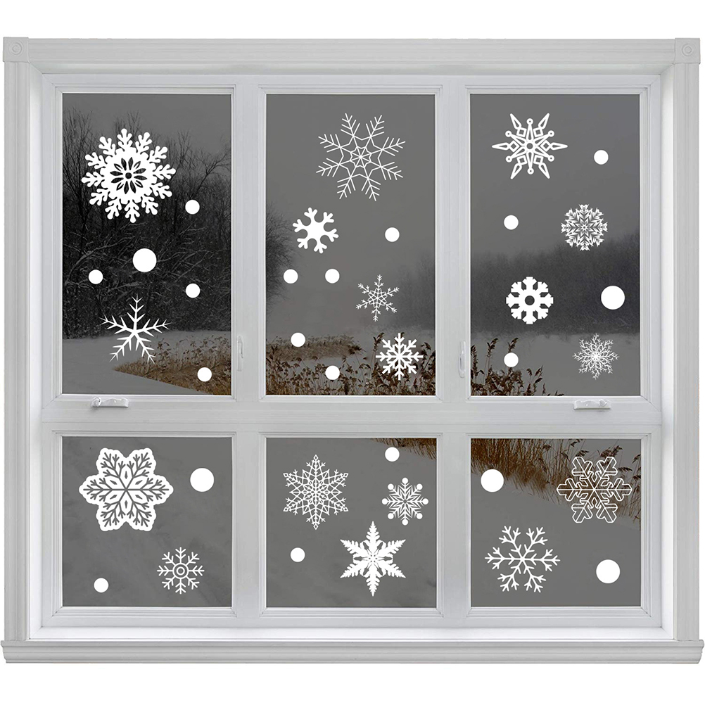37pcs Geschenk Weihnachts fest – Snowflake Window Decal Bewertung und Preis