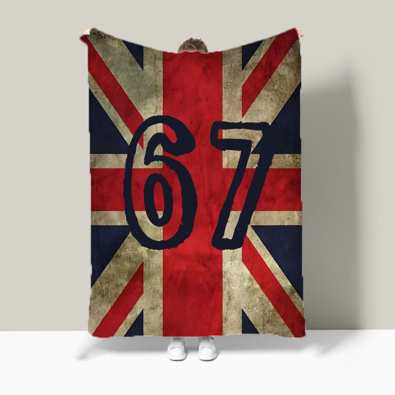 Union Jack Flagge Meme Nummer  – Christmas Throw Blanket Bewertung und Preis