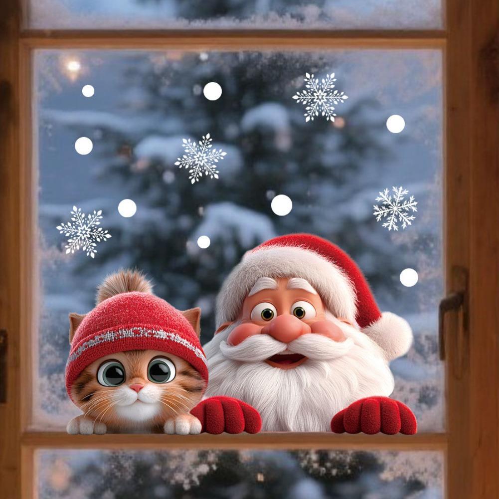 2 Stück Weihnachts-Fensteraufk – Snowflake Window Decal Bewertung und Preis
