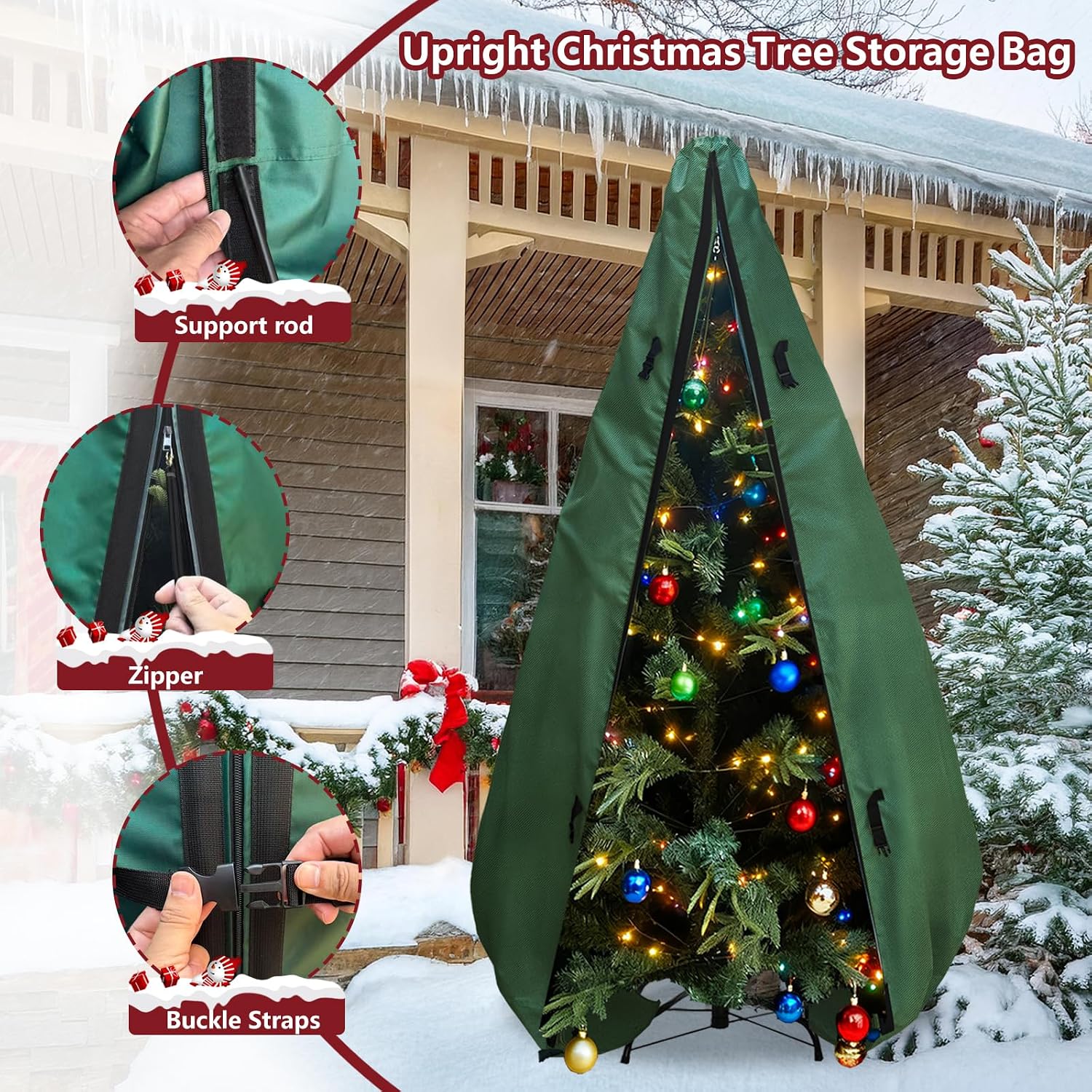 Aufrechte Weihnachtsbaum-Aufbe – Christmas Tree Artificial Bewertung und Preis