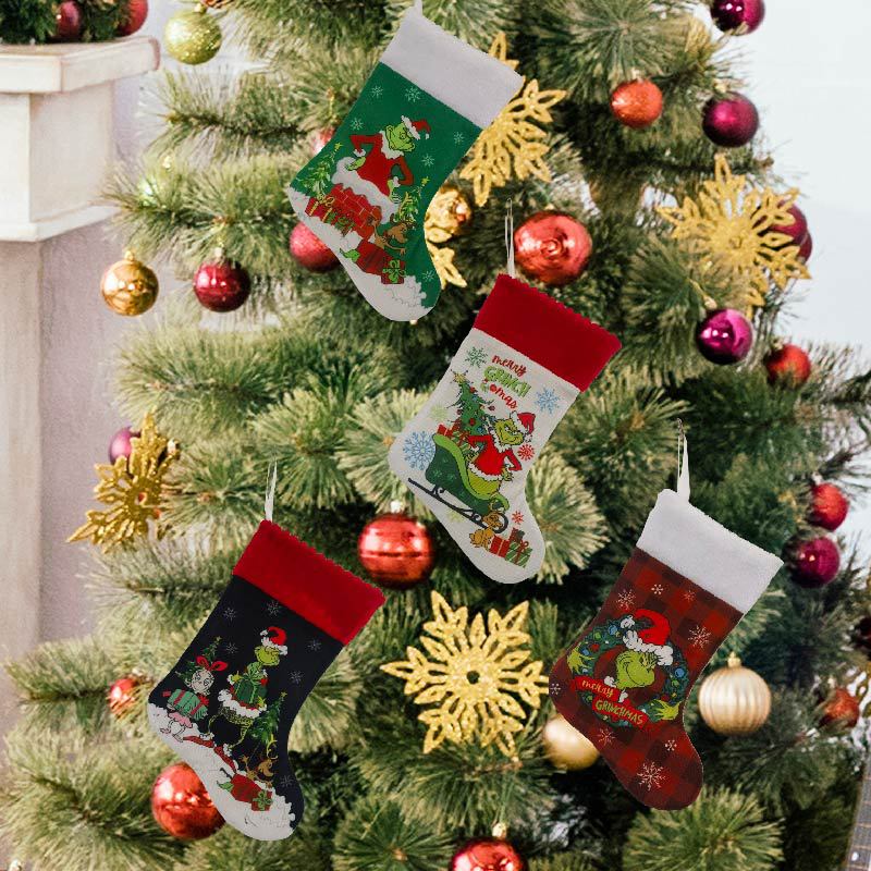 Weihnachtsstrumpf Grinch Socke – Christmas Stocking Hanging Bewertung und Preis