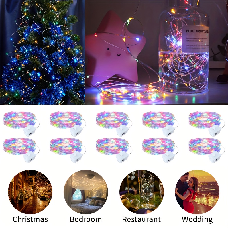 10 Stück LED-Lichterketten, 3  – Led Fairy String Lights Bewertung und Preis