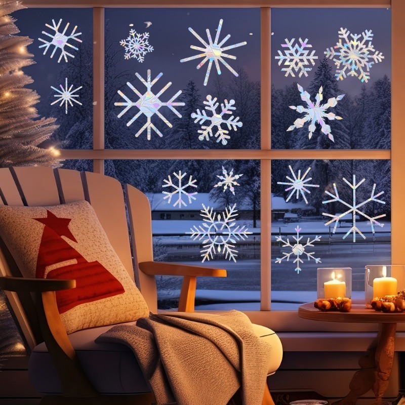 Weihnachten Schneeflocke Muste – Snowflake Window Decal Bewertung und Preis